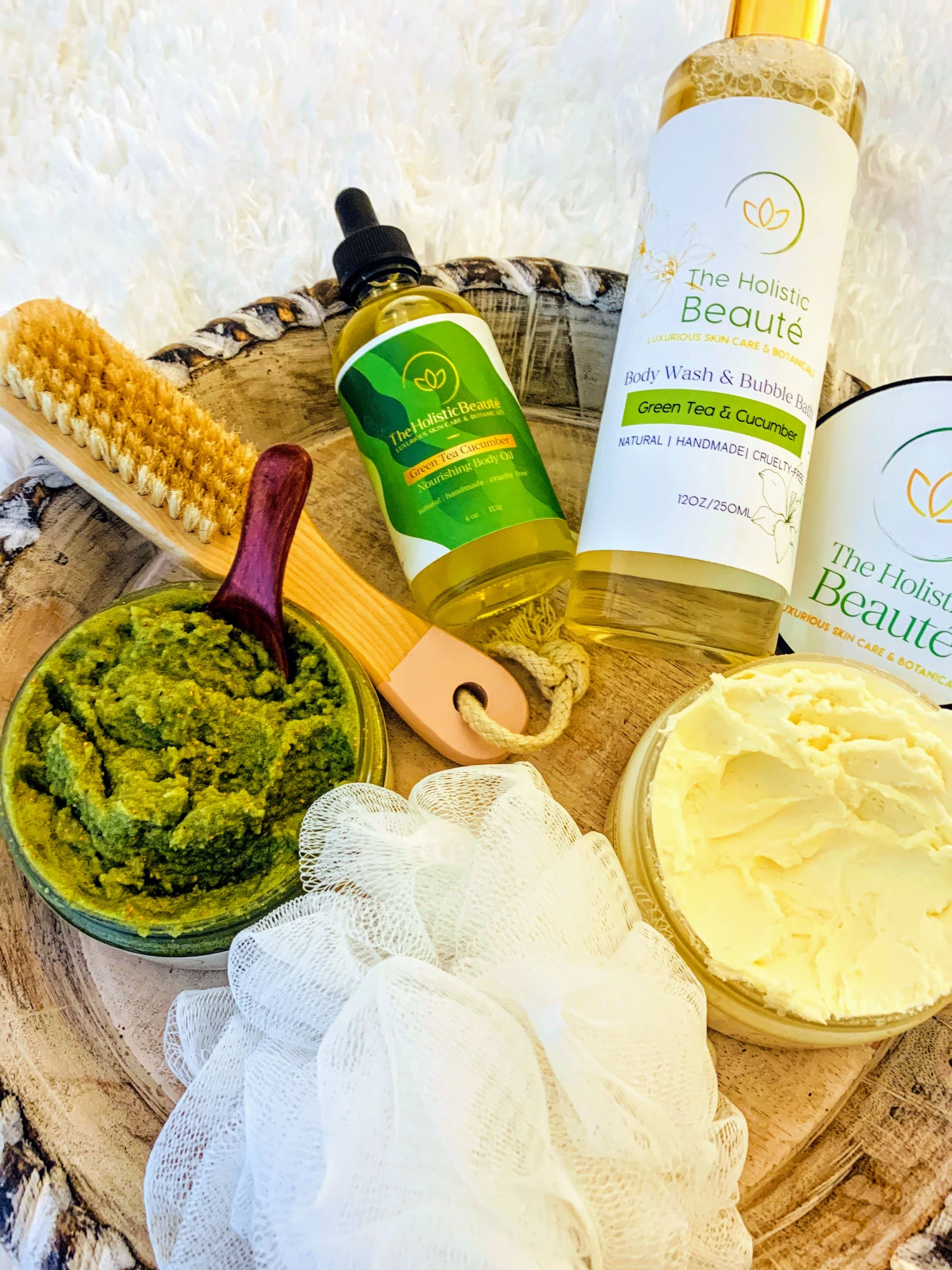 Green Tea Cucumber Spa Bath & Body Collection