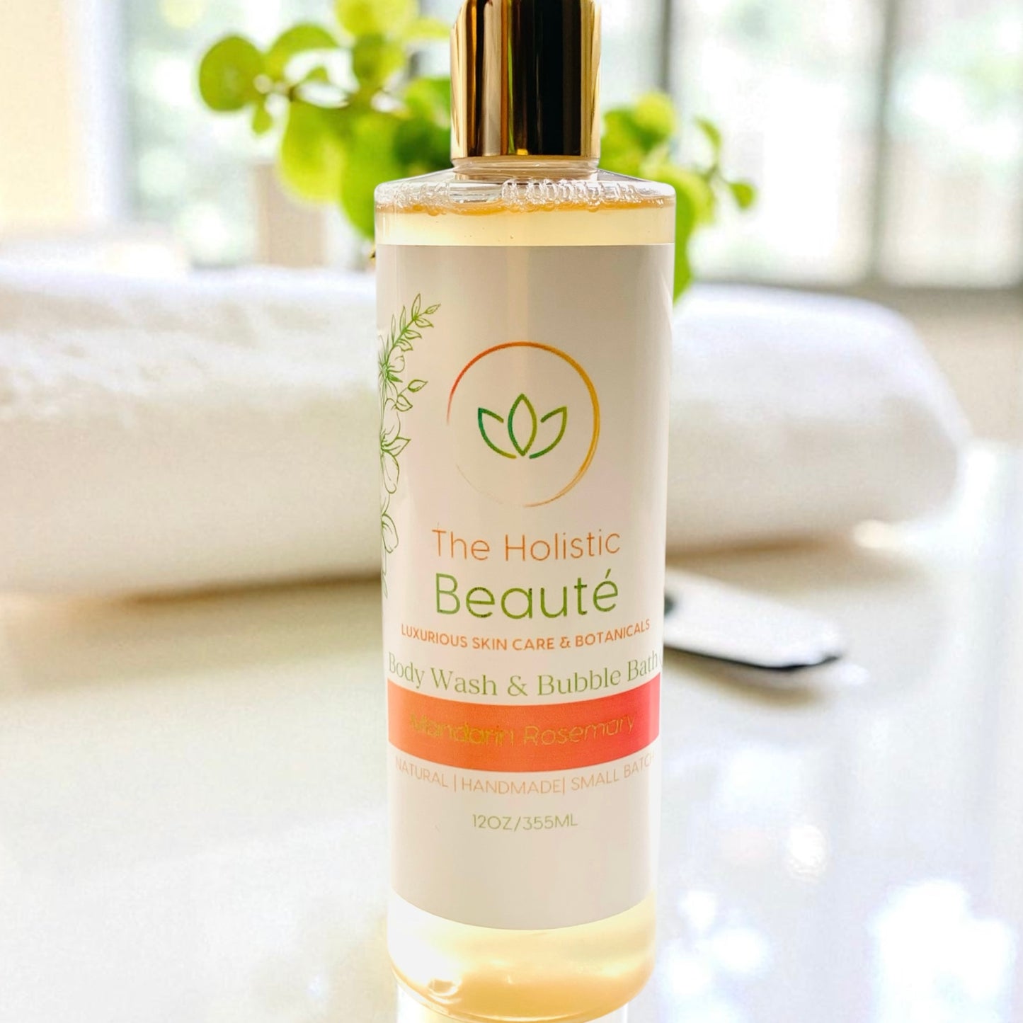 Mandarin Rosemary Luxurious Bath & Body Wash