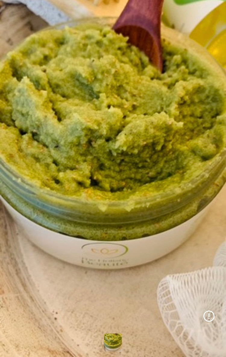 Green Tea Cucumber Exfoliating Body Sugar Scrub
