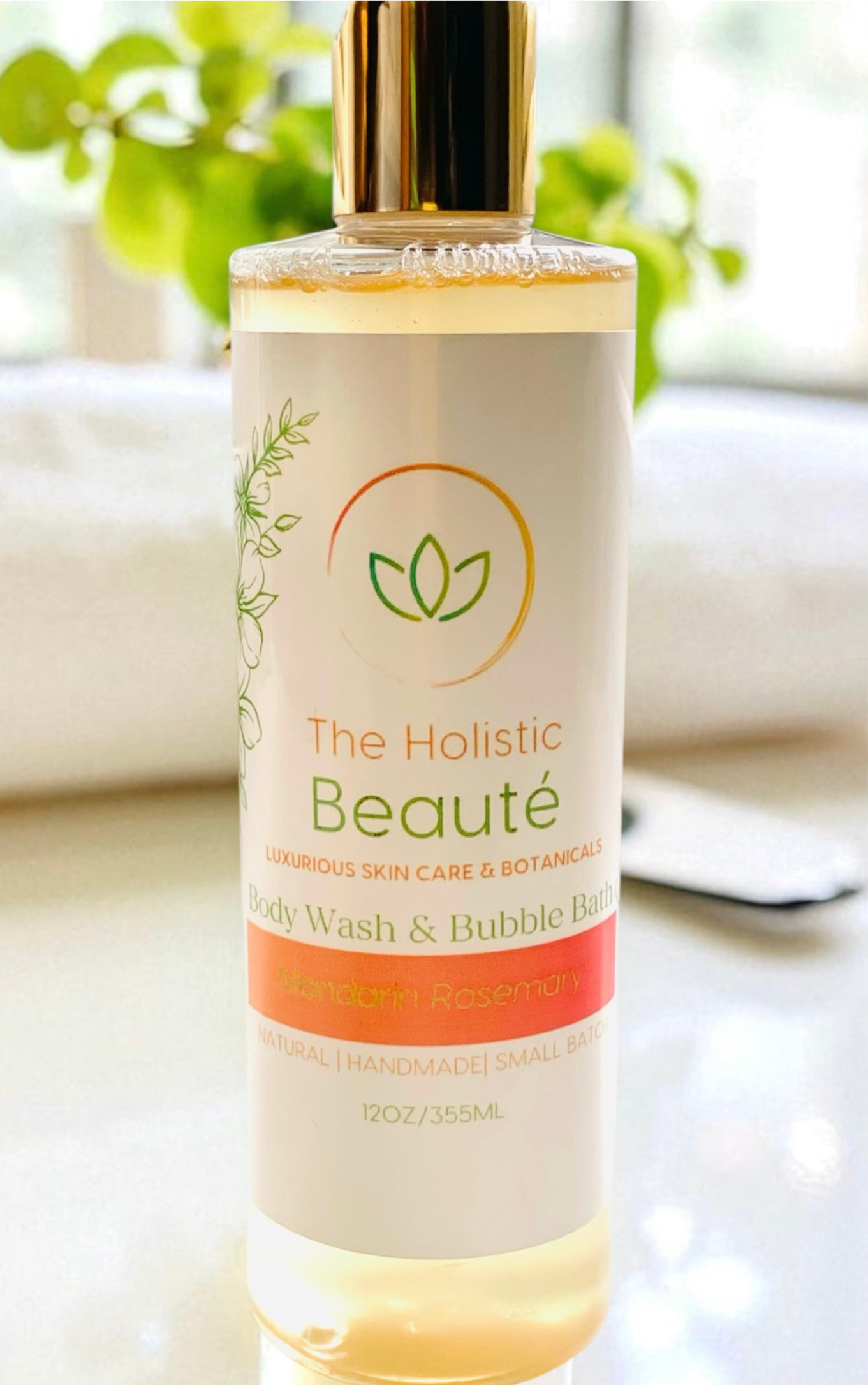 Mandarin Rosemary Luxurious Bath & Body Wash