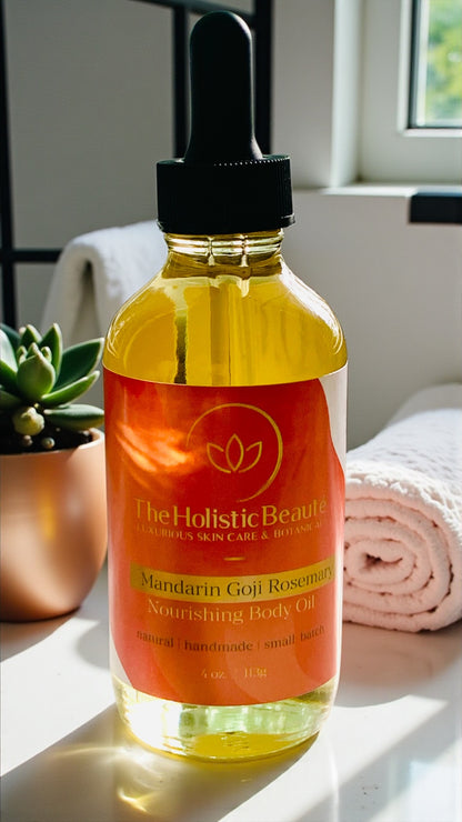 Mandarin Goji Rosemary Nourishing Body Oil Elixir