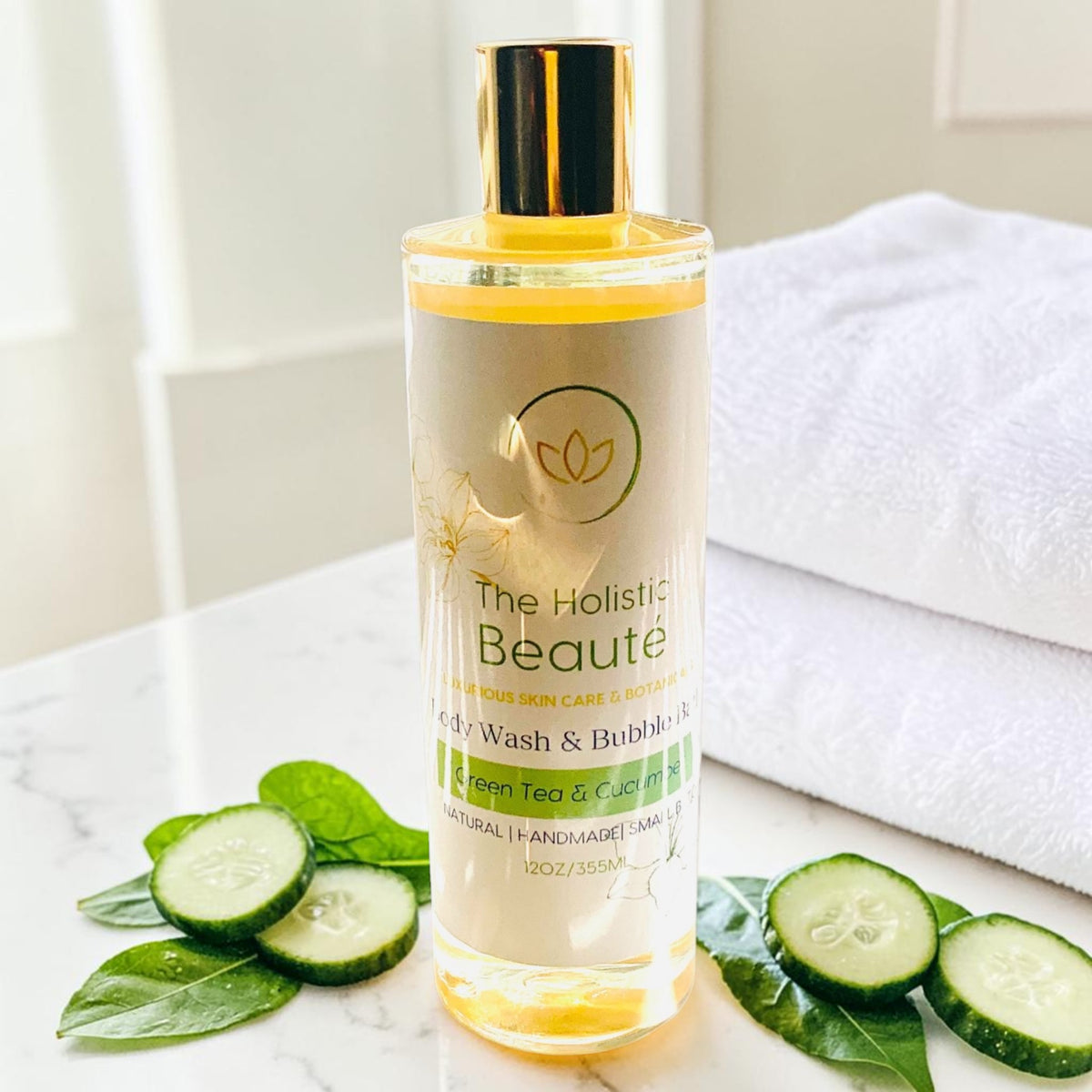Green Tea Cucumber Luxurious Bath & Body Wash