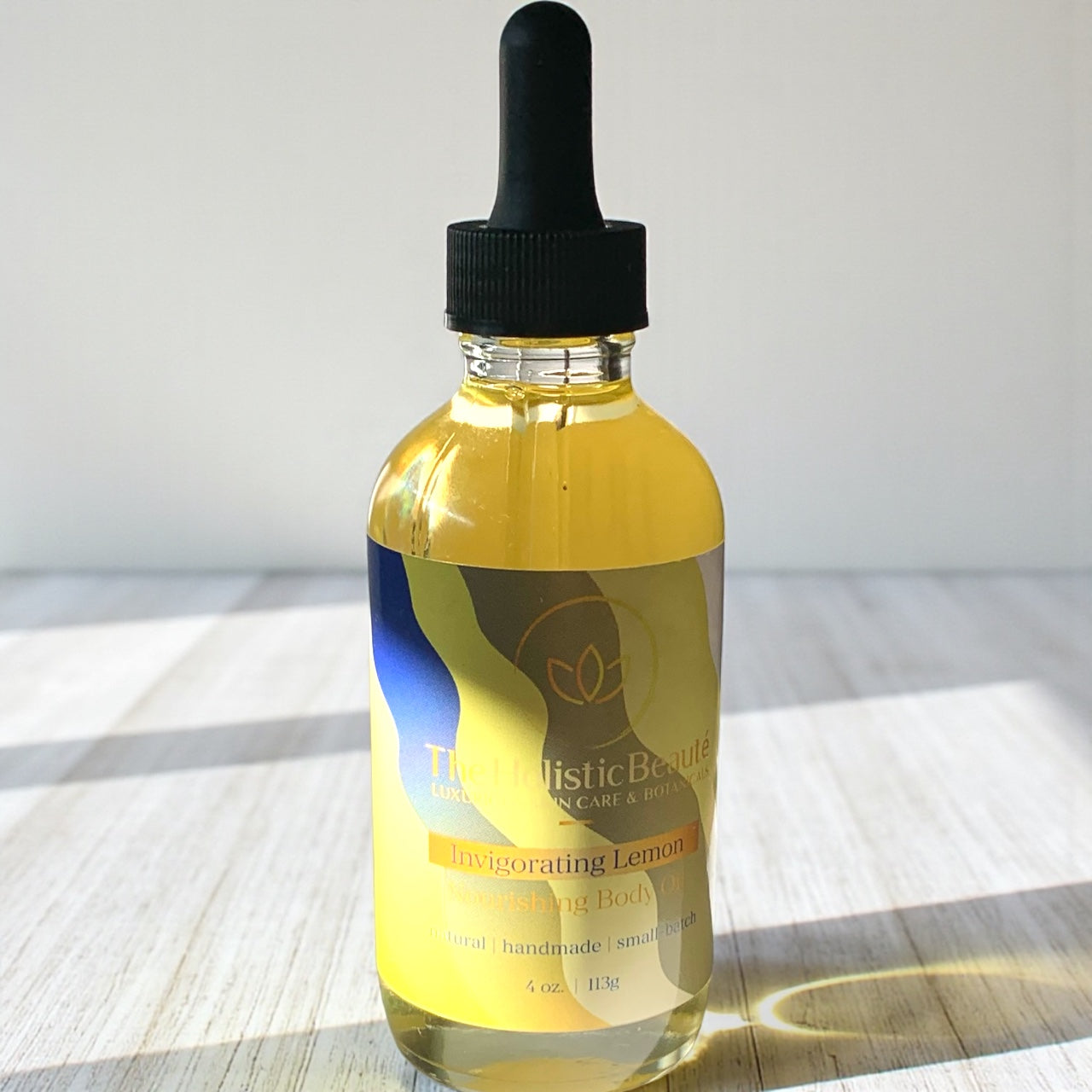 Invigorating Lemon Nourishing Body Oil Elixir