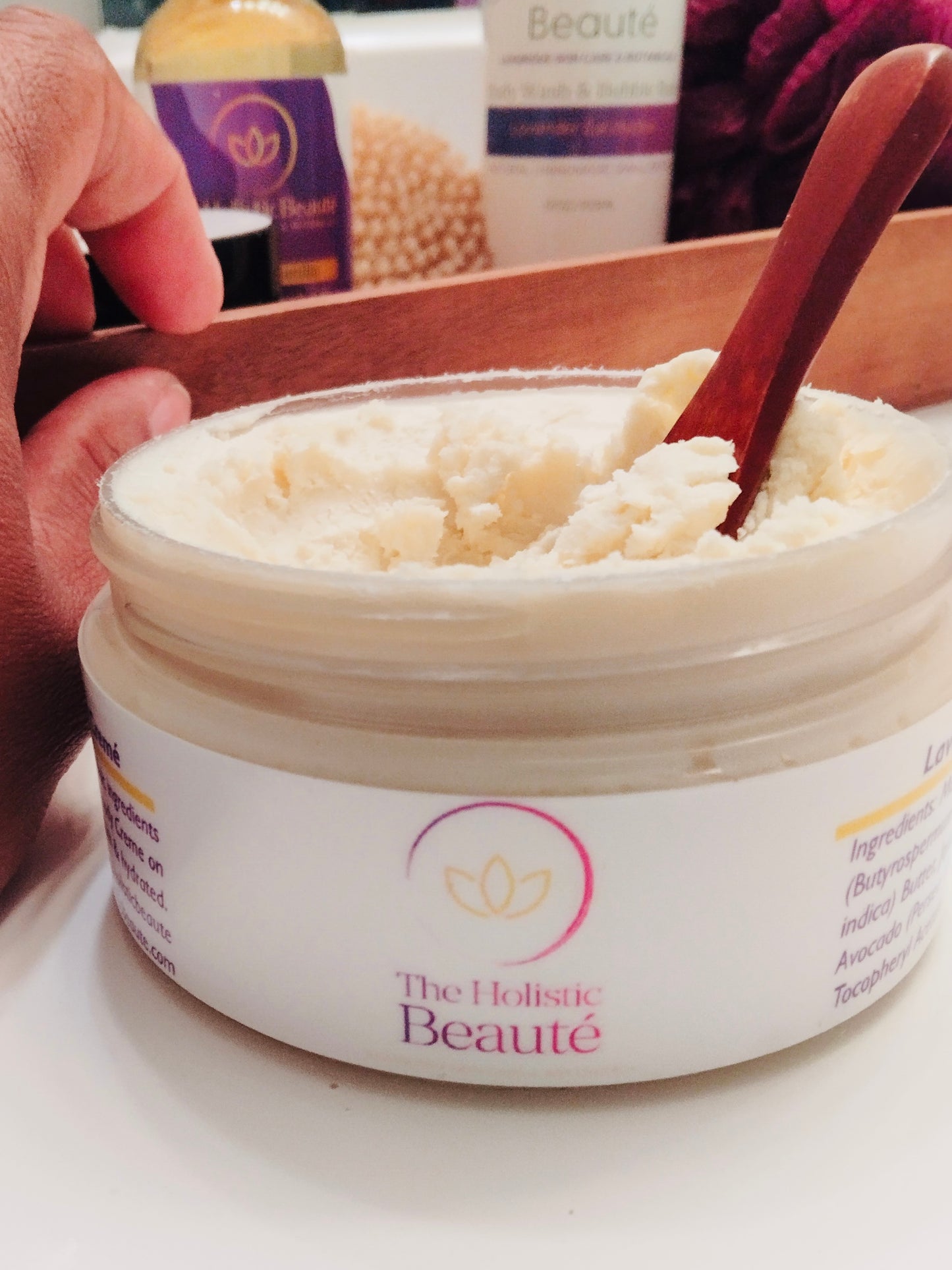 Lavender Vanilla Whipped Body Butter Crème