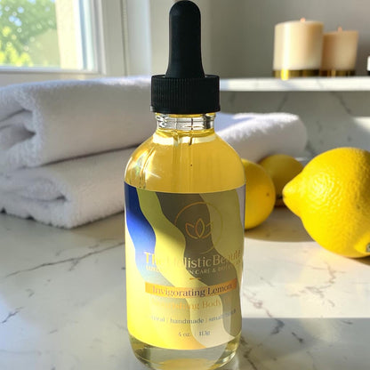 Invigorating Lemon Nourishing Body Oil Elixir
