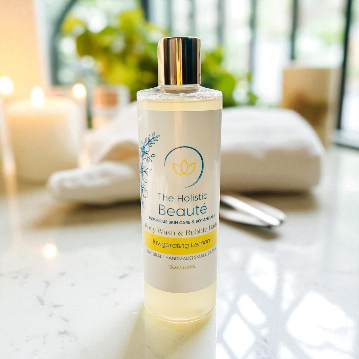 Invigorating Lemon Luxurious Bath & Body Wash
