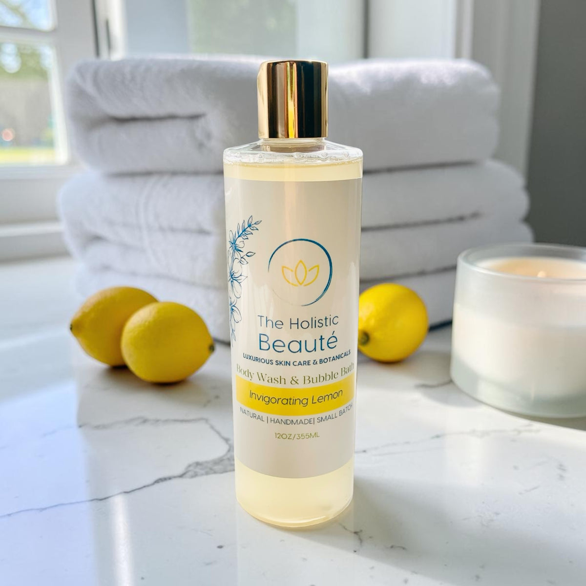 Invigorating Lemon Luxurious Bath & Body Wash