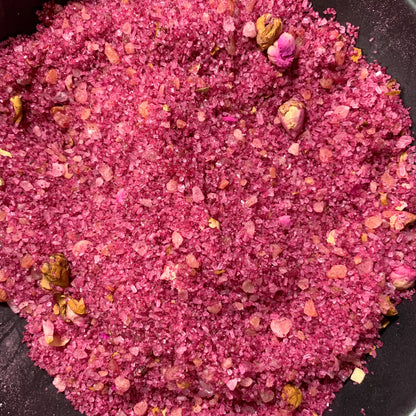 Relaxing Rose Botanical Bath Salts