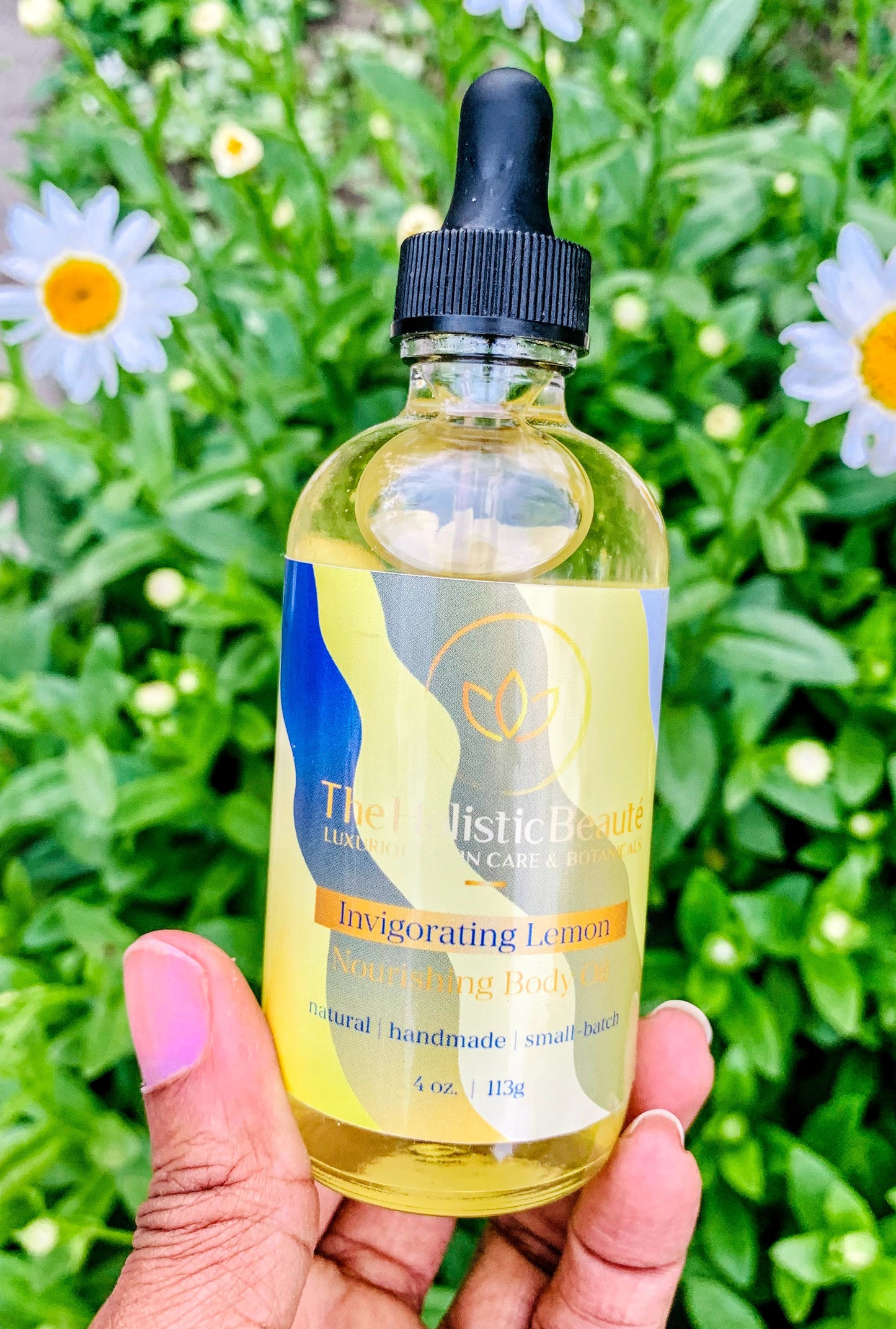 Invigorating Lemon Nourishing Body Oil Elixir